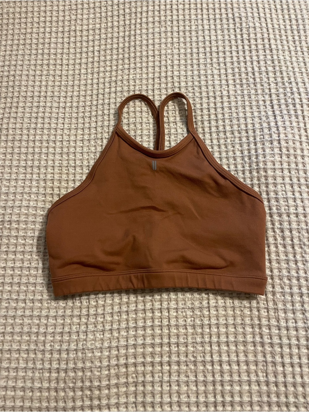 No Bull - Matte Halter Sports Bra - Small